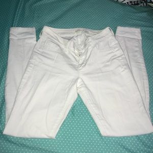 Jessica Simpson white skinny jeans